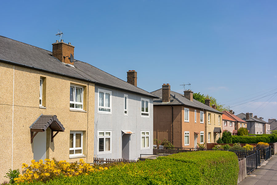 Semi detached houses