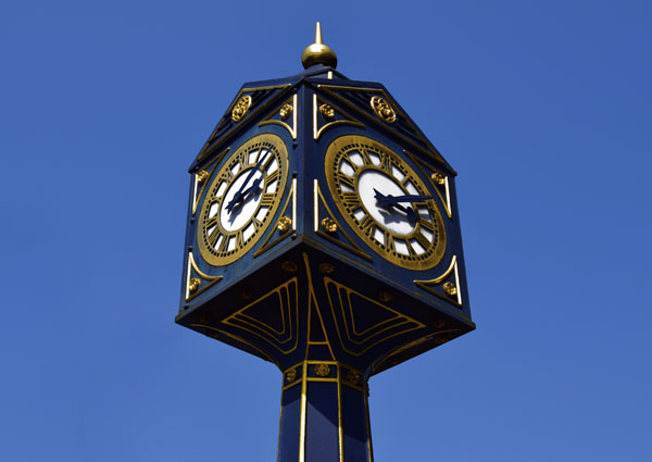 Walsall clock in town centre
