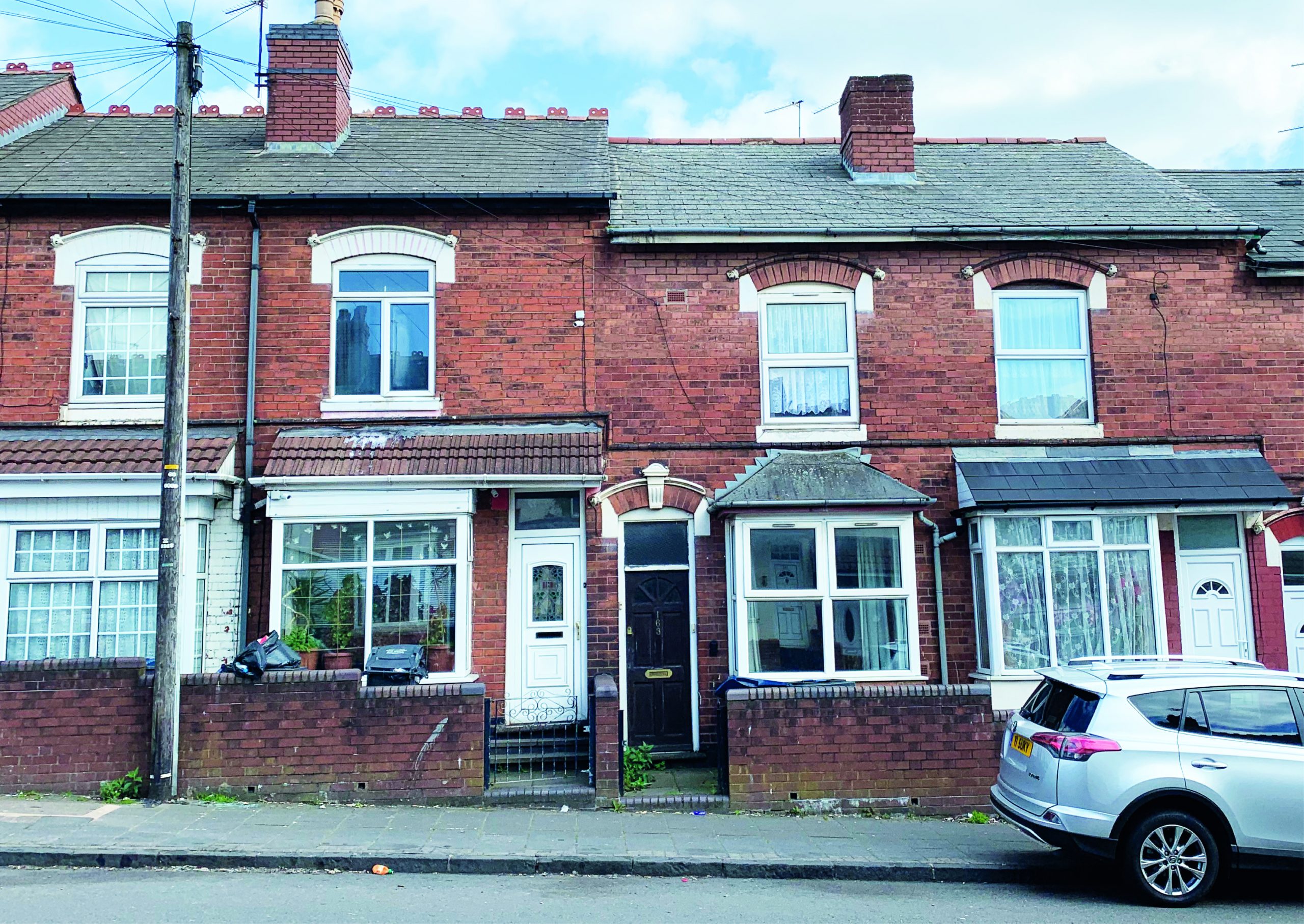 Bond Wolfe Auctions offers two homes in same Birmingham street priced