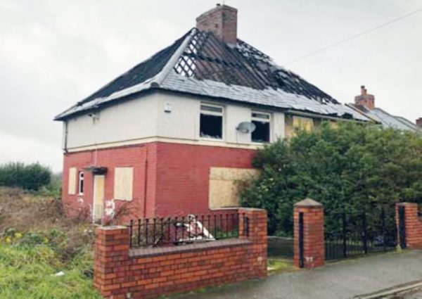 Fire damaged Rotherham property to be sold at auction