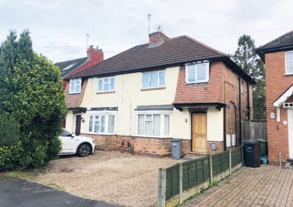 Four rented maisonettes at auction in prime Solihull suburb