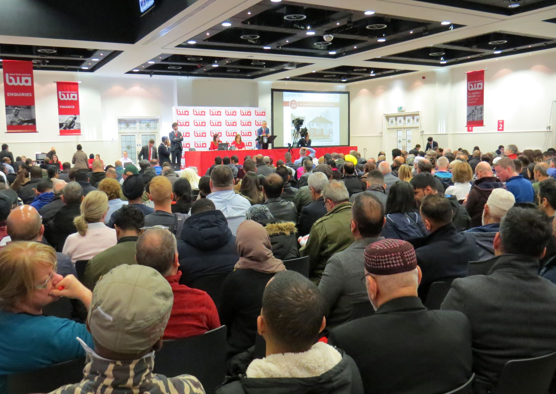 Record numbers at September auction with an 87 success rate