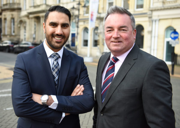 Gurpreet Bassi and Ian Tudor