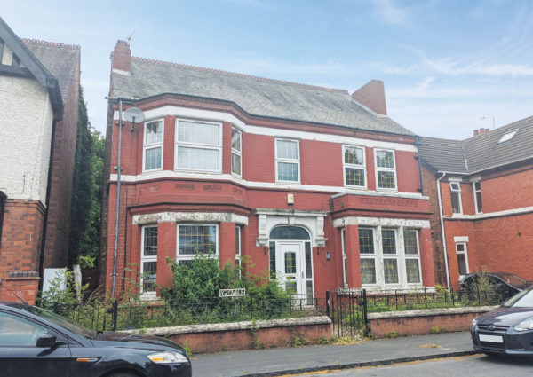 Front of property in Black Country