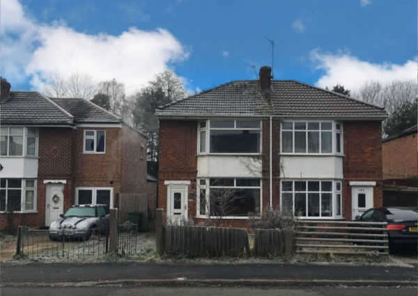 Property Front in Leicester