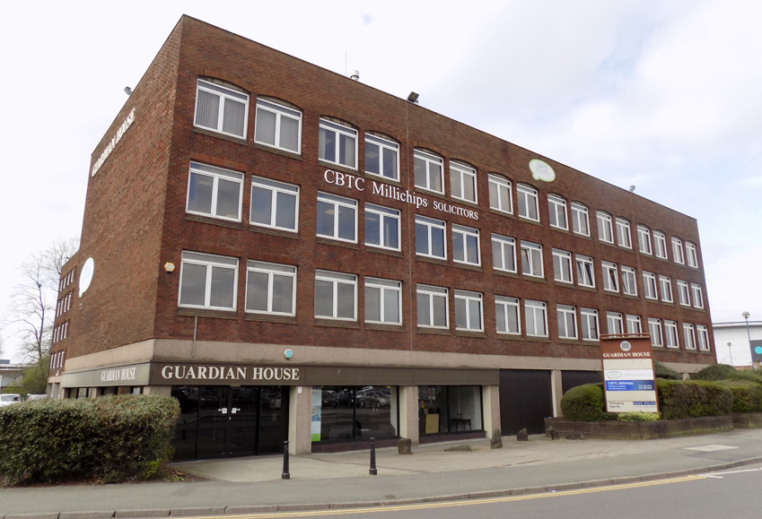 The office building, Guardian House in West Bromwich from Bond Wolfe's commercial property lettings case studies