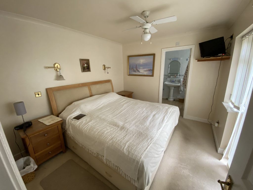 Master bedroom at Highfield Farm